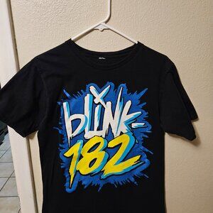 Blink 182 (Logo Splatter) Tee